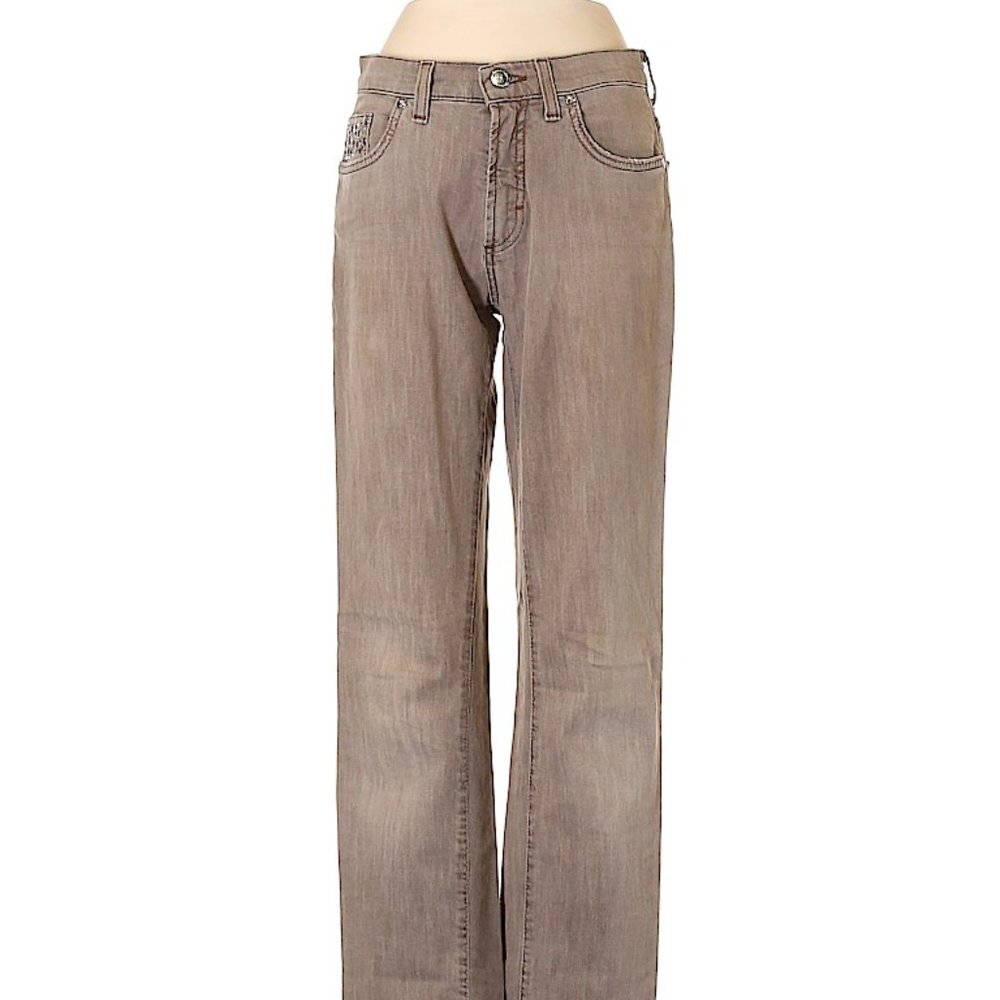 2/10$ Tussardi straight pant (mid Rise)